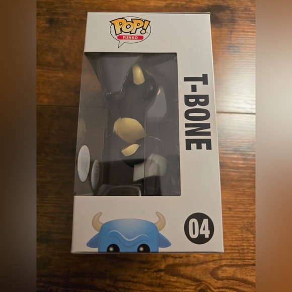 Funko Pop T Bone #04 Limited Edition 20th Funniversary Black NEW - Picture 2 of 5